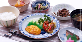 お皿に盛り付け