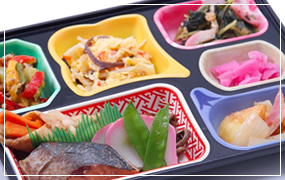 高齢者様専用の献立もご用意